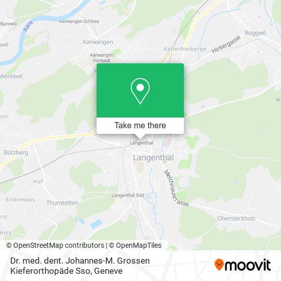 Dr. med. dent. Johannes-M. Grossen Kieferorthopäde Sso map