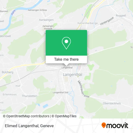 Elimed Langenthal map