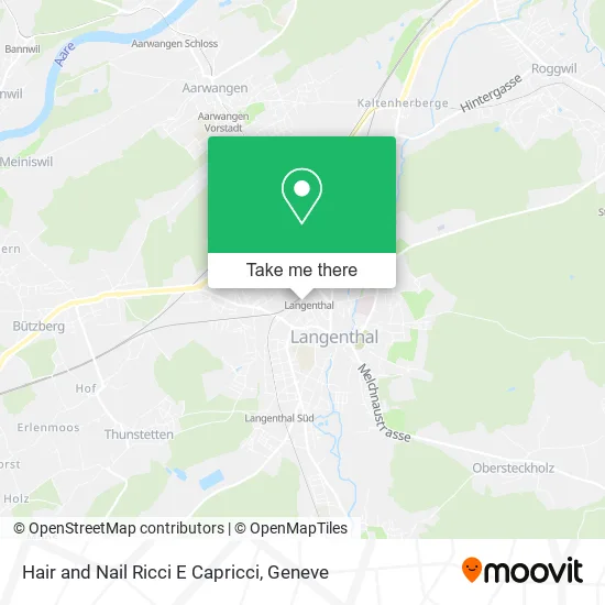 Hair and Nail Ricci E Capricci map