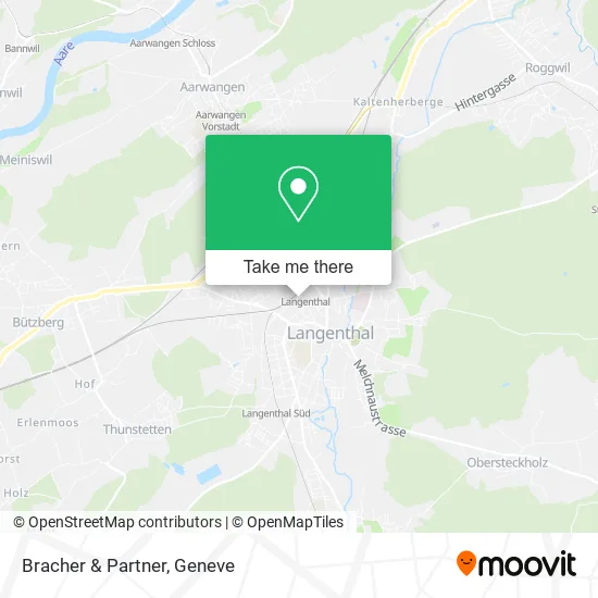 Bracher & Partner map
