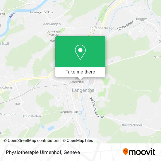 Physiotherapie Ulmenhof map