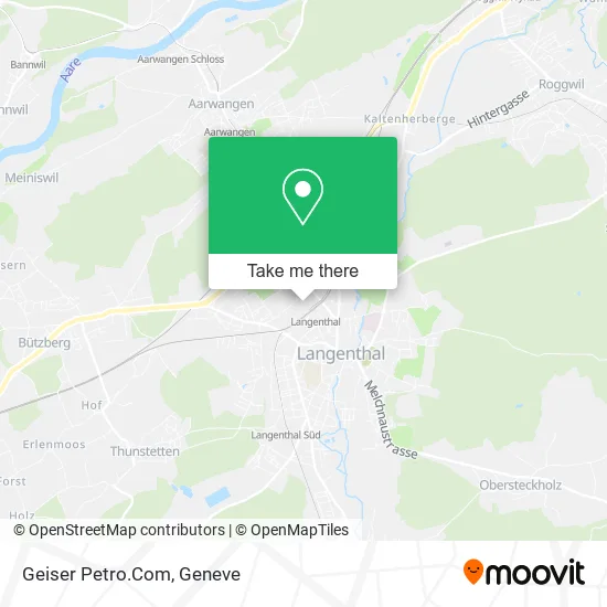 Geiser Petro.Com map