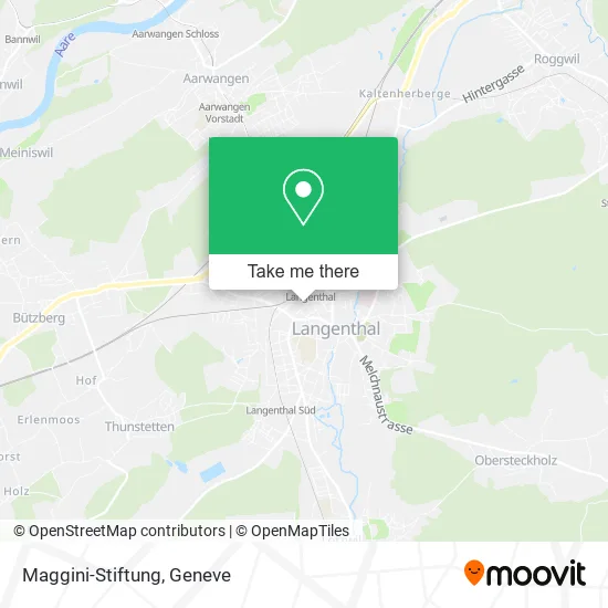 Maggini-Stiftung map