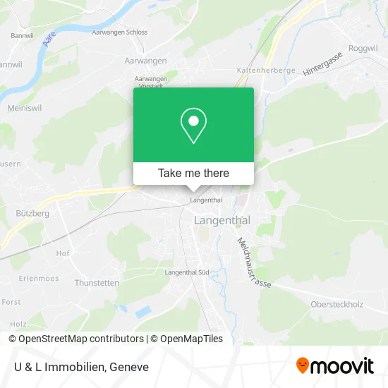 U & L Immobilien map