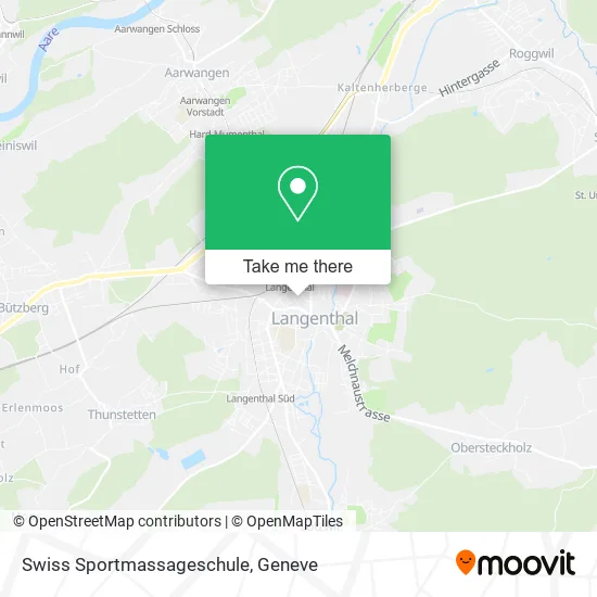 Swiss Sportmassageschule map