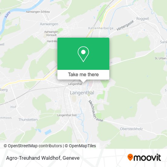 Agro-Treuhand Waldhof map