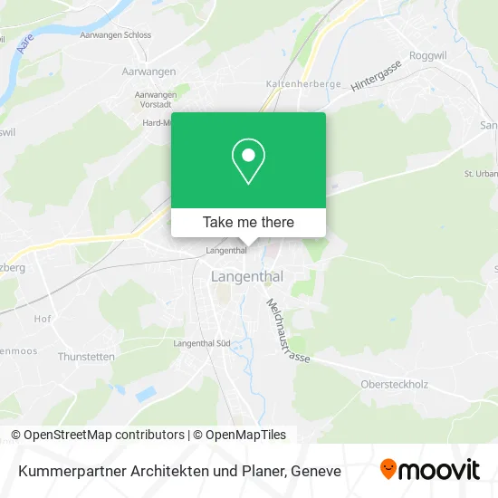 Kummerpartner Architekten und Planer map