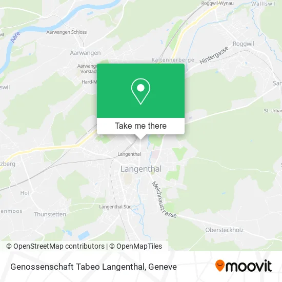 Genossenschaft Tabeo Langenthal plan