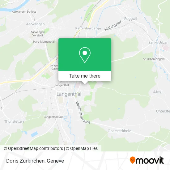 Doris Zurkirchen map