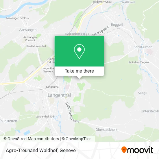 Agro-Treuhand Waldhof map