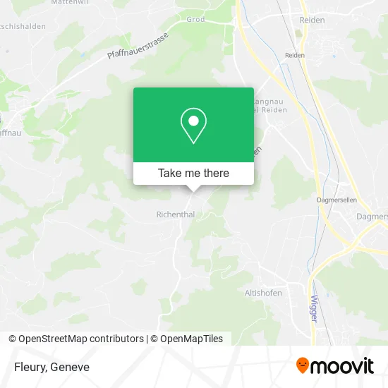 Fleury map