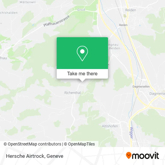 Hersche Airtrock map