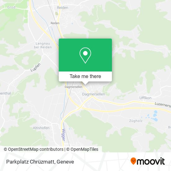 Parkplatz Chrüzmatt map