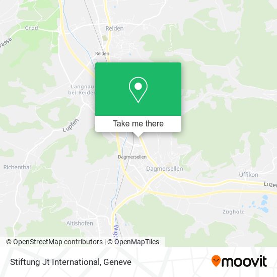Stiftung Jt International map