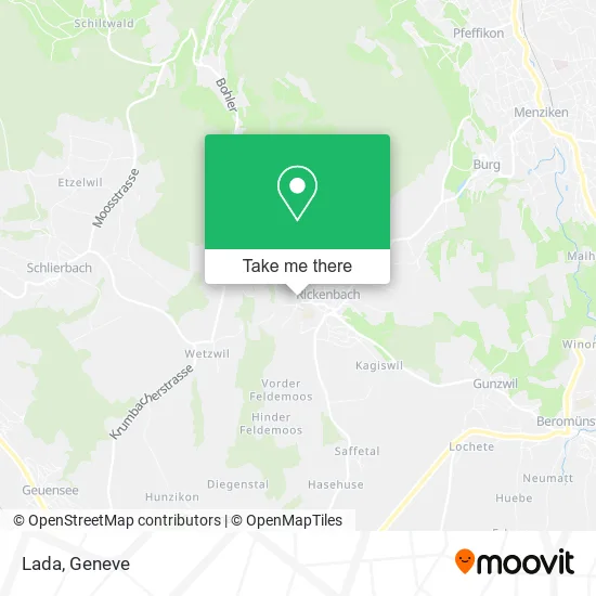 Lada map