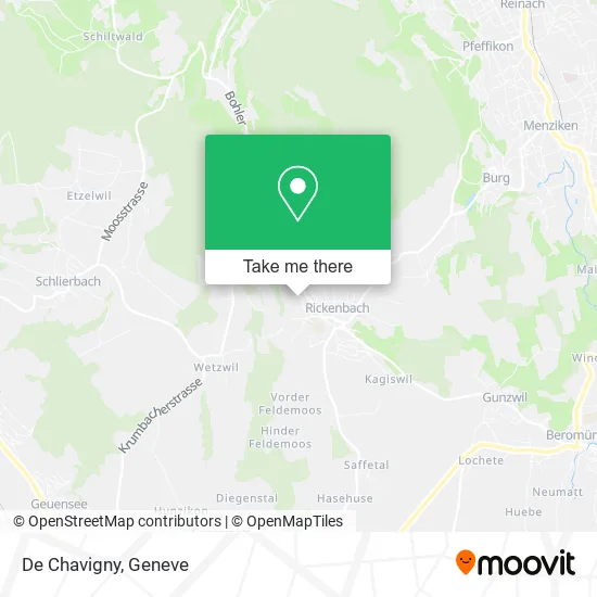 De Chavigny map