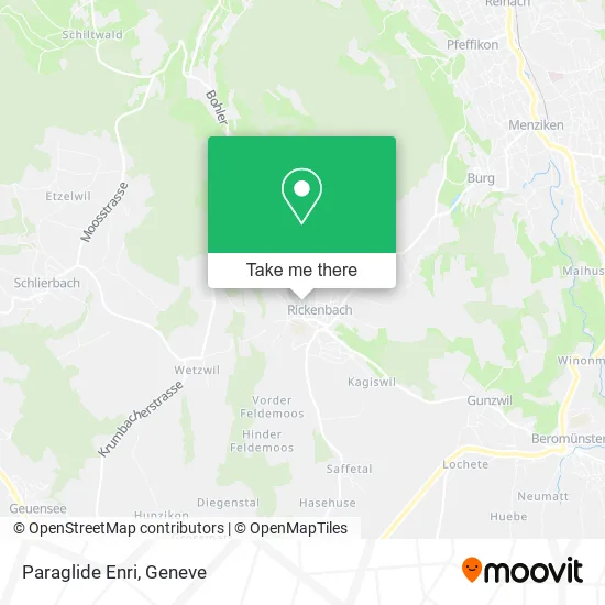 Paraglide Enri map