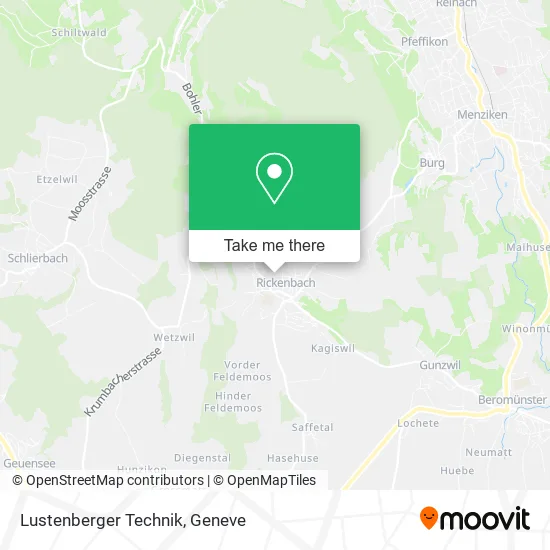Lustenberger Technik map
