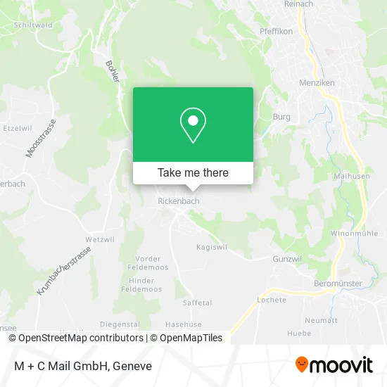 M + C Mail GmbH map