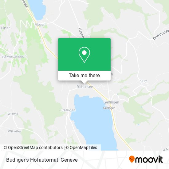 Budliger's Hofautomat map