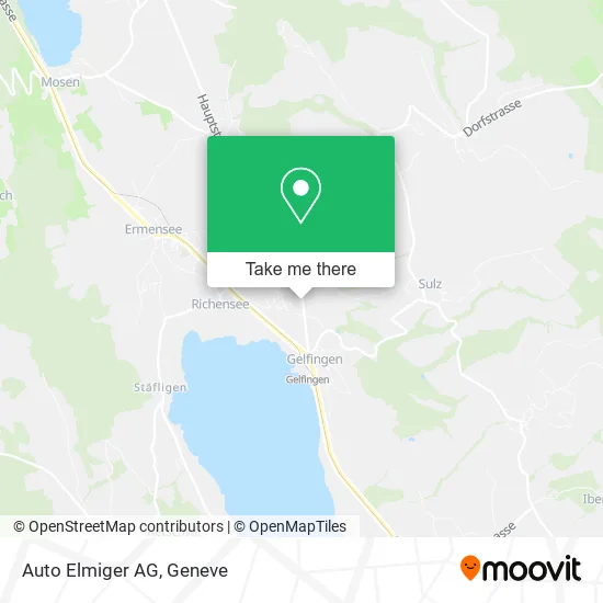 Auto Elmiger AG map