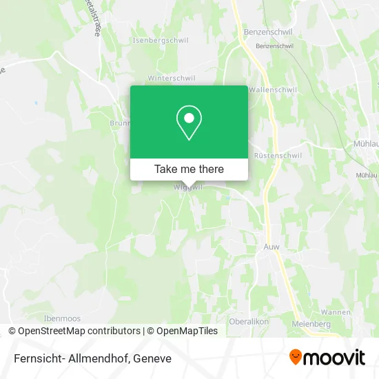 Fernsicht- Allmendhof map