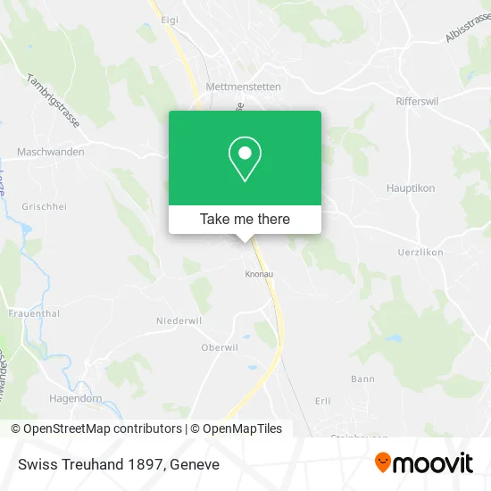 Swiss Treuhand 1897 map