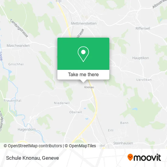 Schule Knonau map