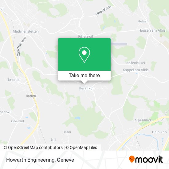 Howarth Engineering map