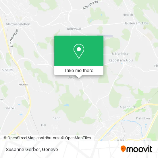 Susanne Gerber map