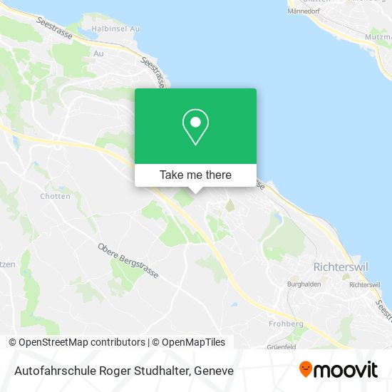 Autofahrschule Roger Studhalter map