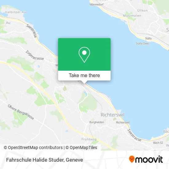 Fahrschule Halide Studer map