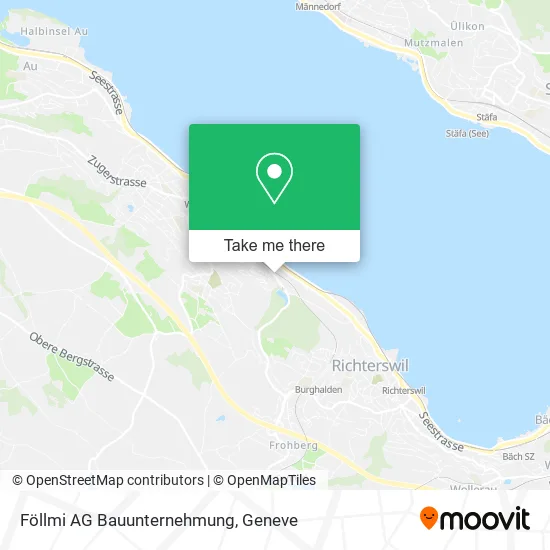 Föllmi AG Bauunternehmung map