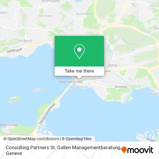 Consulting Partners St. Gallen Managementberatung map