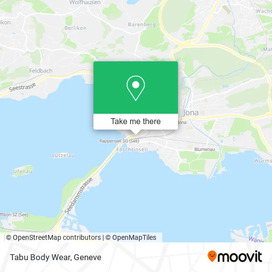 Tabu Body Wear map
