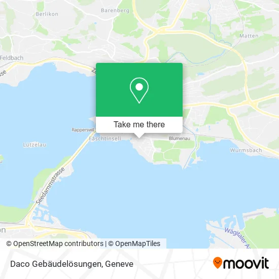 Daco Gebäudelösungen map
