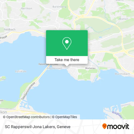 SC Rapperswil-Jona Lakers map