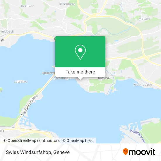 Swiss Windsurfshop map