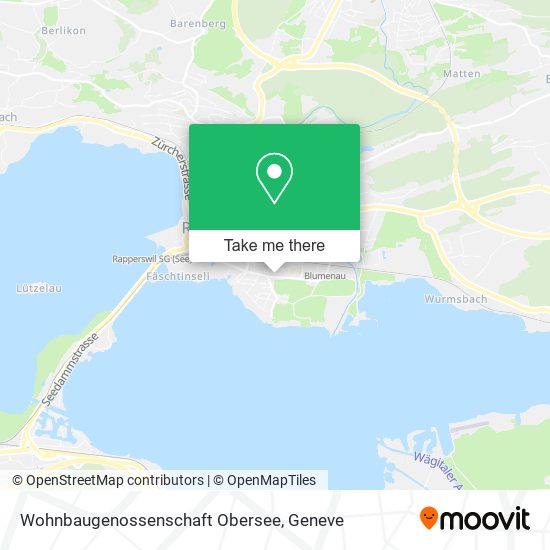 Wohnbaugenossenschaft Obersee map