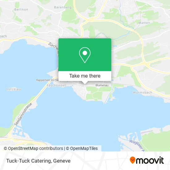 Tuck-Tuck Catering map