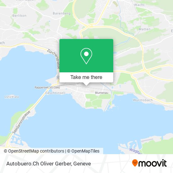 Autobuero.Ch Oliver Gerber map