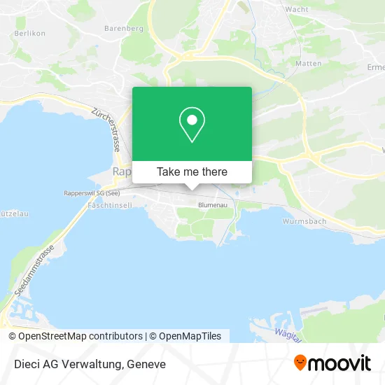 Dieci AG Verwaltung map