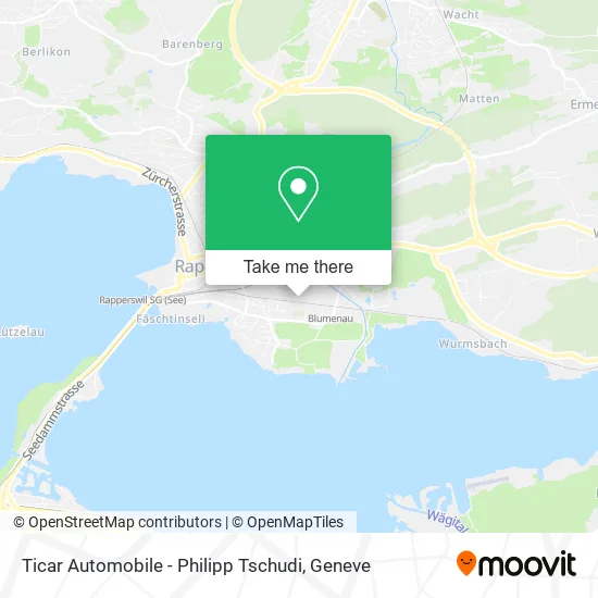 Ticar Automobile - Philipp Tschudi map
