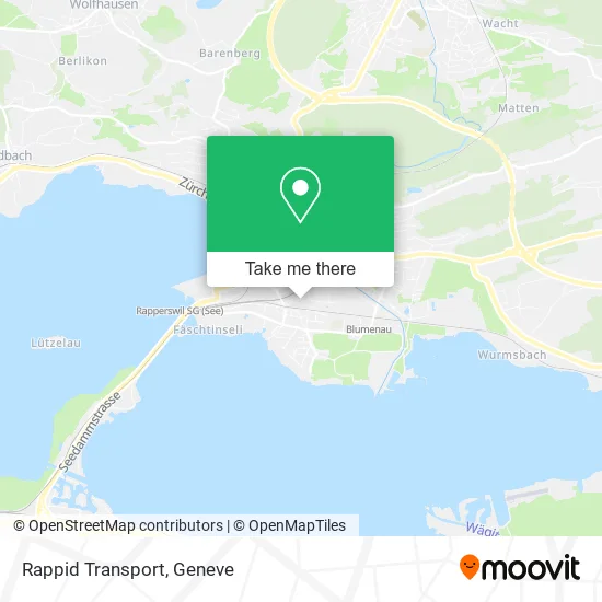 Rappid Transport map