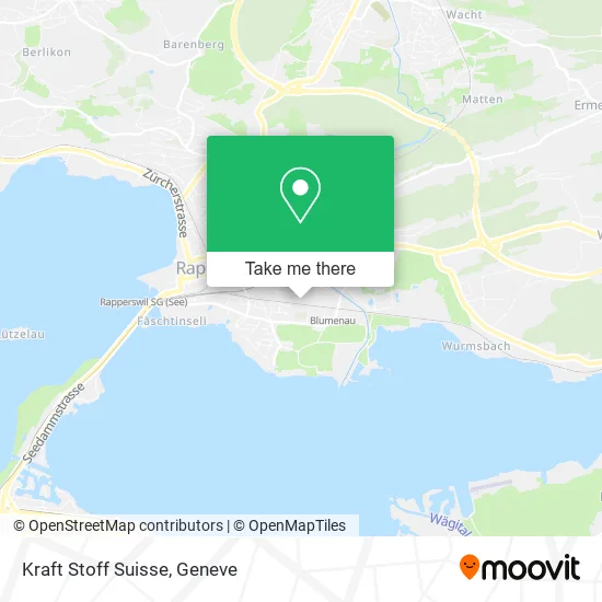 Kraft Stoff Suisse map