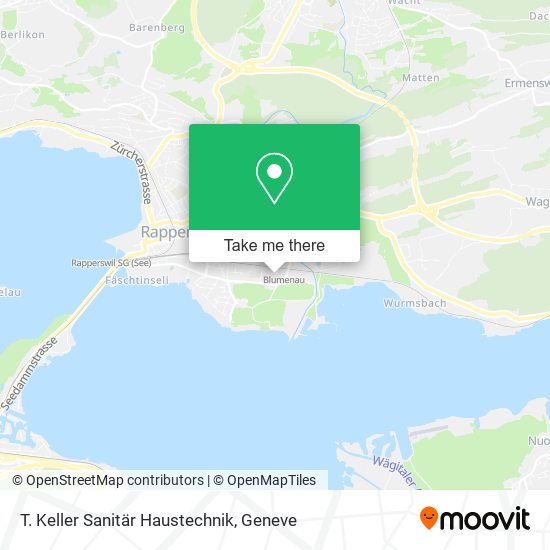 T. Keller Sanitär Haustechnik map