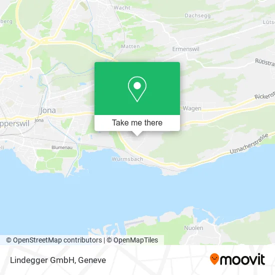Lindegger GmbH map