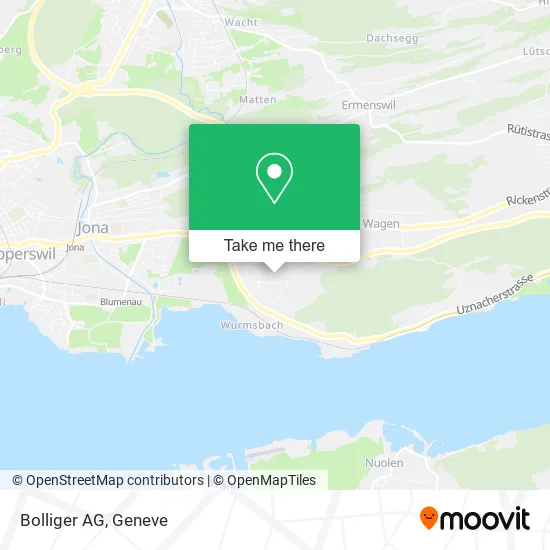Bolliger AG map