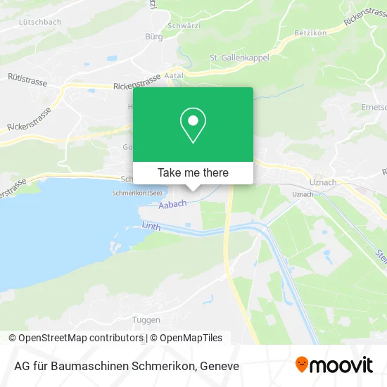 AG für Baumaschinen Schmerikon map