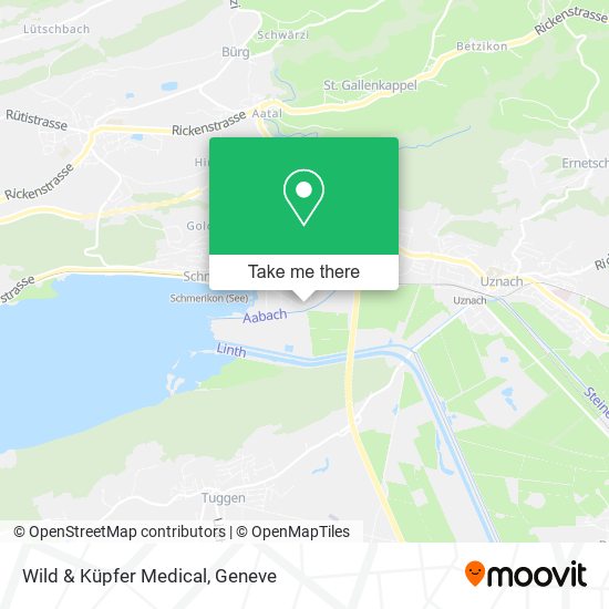 Wild & Küpfer Medical map